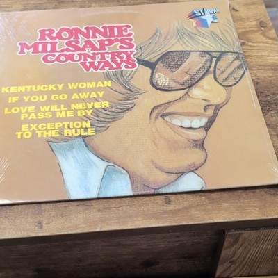 Ronnie Milsap Country Ways Vinyl LP 12'' Starpak Country Cardboard Sleeve