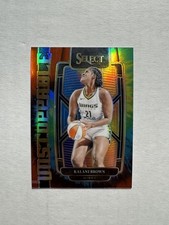 2024 Panini Select WNBA #4 Kalani Brown Unstoppable Prizm Tie-Dye #/25