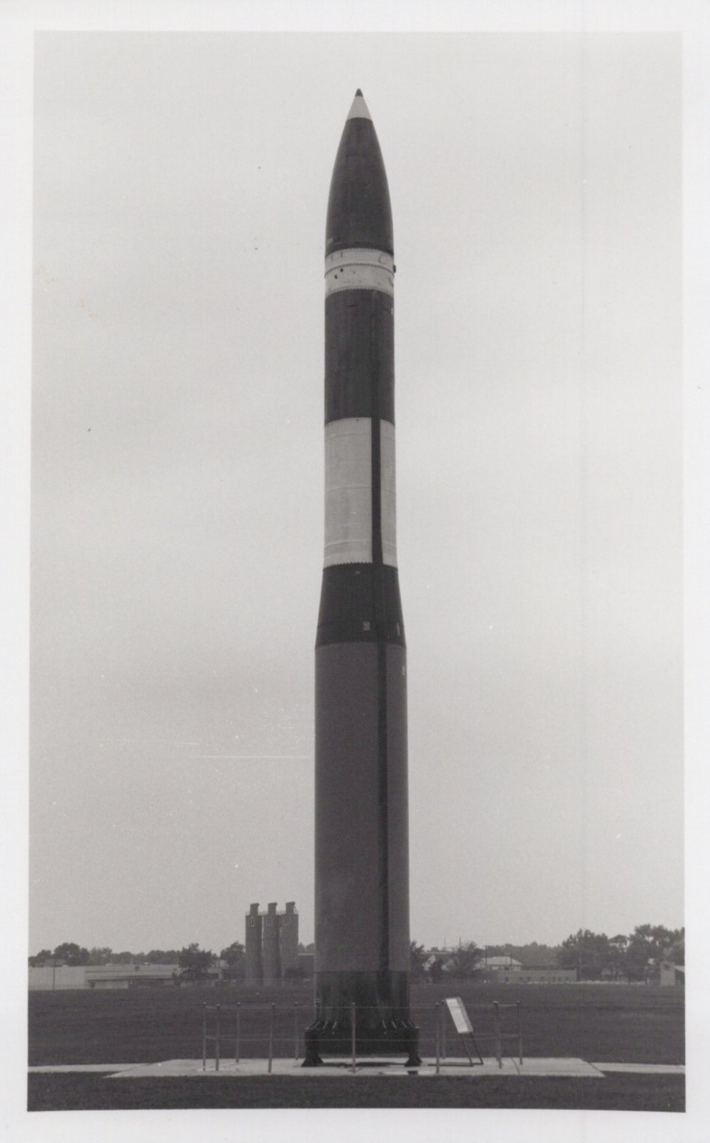 LGM-30G Minuteman Land Based Intercontinental Ballistic Missile Photograph