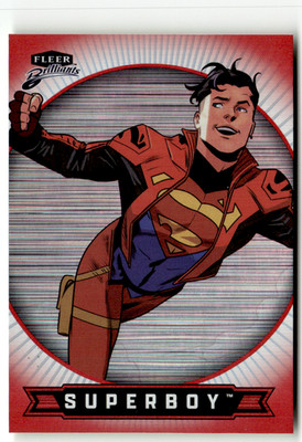 Fleer Brilliants Superman DC 2025 No. 16 Superboy Red Heat Vision 135/1938