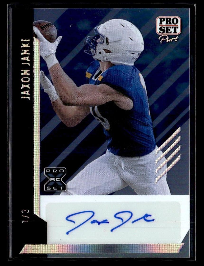 2024 Pro Set Pure Jaxon Janke 1/3 auto card
