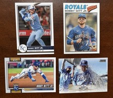2026 Topps - Bobby Witt Jr - Kansas City Royals - 4 Card Lot