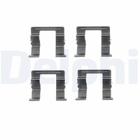 ZubehöRsatz Scheibenbremsbelag Delphi LX0420 FüR GY Mazda GG Station Wagon Ggep