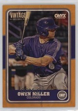2025 Onyx Vintage Yellow Border /150 Owen Miller #OVOWMI 1jy6