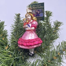 Old World Christmas Clara The Nutcracker Suite Glass Christmas Ornament NWT