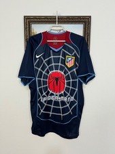 Camiseta de Fútbol Atlético de Madrid 2004 Réplica #9 Camiseta Torres Hombre Talla XL