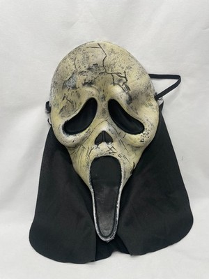 Scream 6 Aged Easter Unlimited Ghost Face Mask Hood Halloween Costume Horror