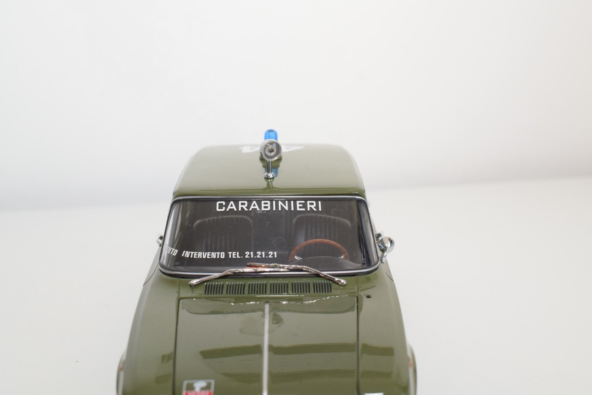 B81 1:18 MINICHAMPS ALFA ROMEO GIULIA SUPER CARABINIERI GREEN