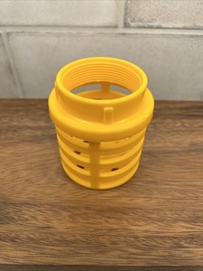 Yellow  Plastic Water Pump Strainer NPT 2"