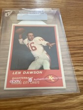 1963 Fleer Set-Break # 47 Len Dawson RC NM-MT OR BETTER HOF Quarterback