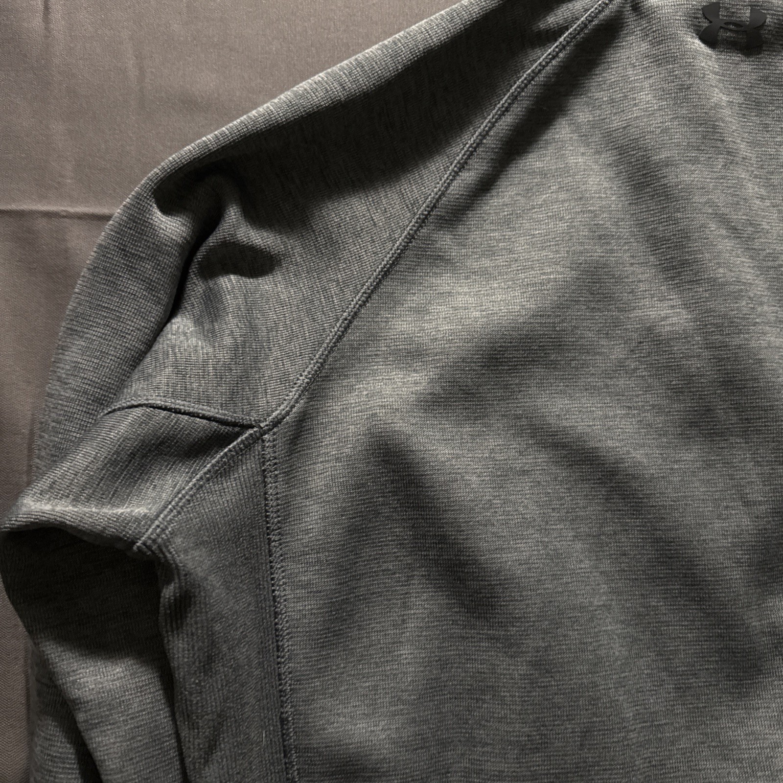 Under Armour Pullover Shirt Mens XL Grey Long Sleeve 1/4 Zip 1st Phorm thumbnail 11