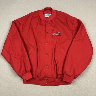 VTG Bomber Jacket AC Delco Racing Uniform Workwear XL 90s USA Pit Garage