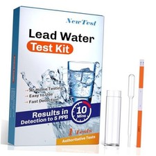 Lead Water Test Kit: Accurate Lead Detection to 5 PPB  Results in 10 Minutes