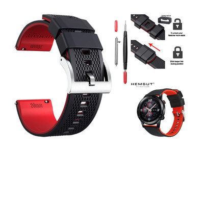 Silikon Uhrenarmband 18mm 20mm 22mm Quick Release Kautschuk E