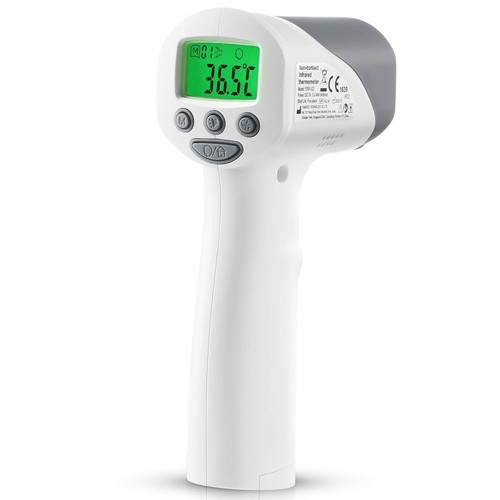No-Touch Infrared Forehead Thermometer – Adults & Kids, Fast 1s Reading