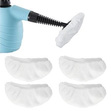 SMNHQQYY 4 Pcs Universal Replacement Steam Mop Pads, Washable 11, Colorful