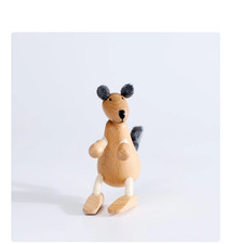 Anamalz Outback Kangaroo Wooden Animal Toy 17554