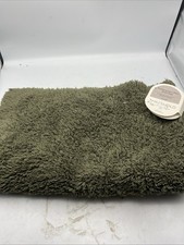 Threshold Performance Bath Rug Green Olive 20in X 34in 100 Cotton
