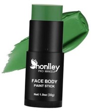 Dark Face Paint Stick - Professional SFX Makeup for Wicked Witch, Green