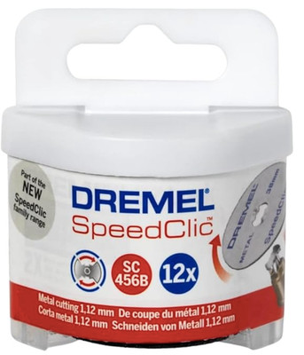 Dremel SC456B Speedclic Metall-Trennscheiben Set 38 mm Modellbau 12er Pack *