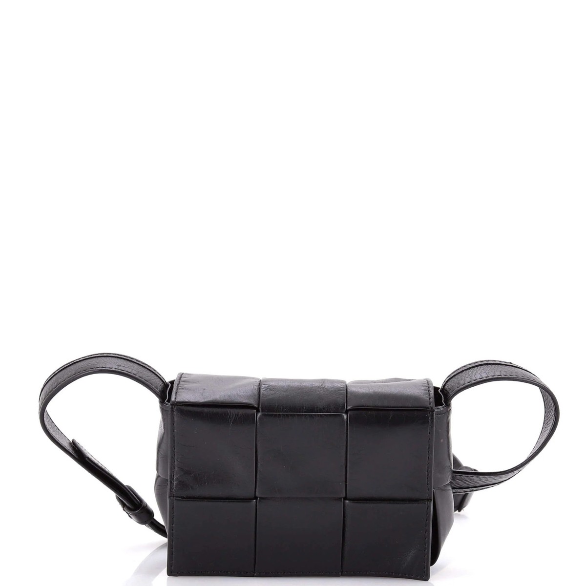 Bottega Veneta Cassette Crossbody Bag Maxi Intrecciato Leather