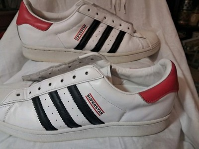 ADIDAS SUPERSTAR RUN DMC (FX7616) 2020 MENS LEATHER TRAINERS SIZE 12 US UK 11.5 