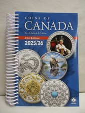 2025 2026 Coins of Canada 43rd Edition by J.A. Haxby and R.C. Willey Value Guide