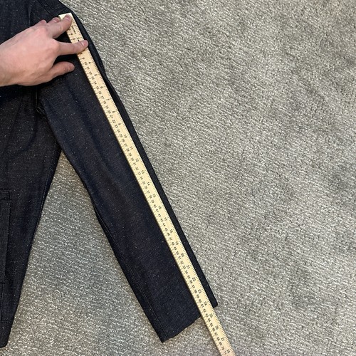 Rogue Territory Supply Jacket Size Medium Selvedge Denim Slim RGT Textured - Picture 9 of 10