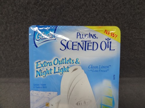 NEU Glade PlugIns Duftöl Extra Steckdose & Nachtlicht Clean Linen 2005 21 ml - Bild 2 von 7