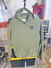 Abercrombie Kids Hoodie Pullover Shade Green Sweatshirt Size 13/14 Fleece