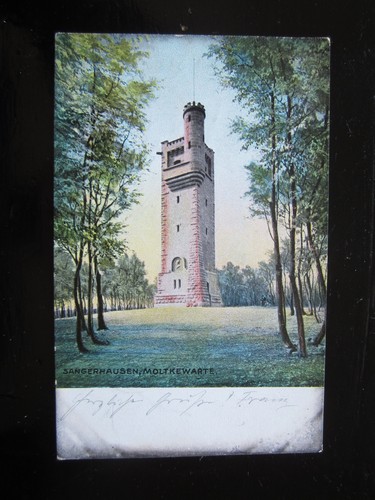 alte orig. AK Sangerhausen 1906 Moltkewarte