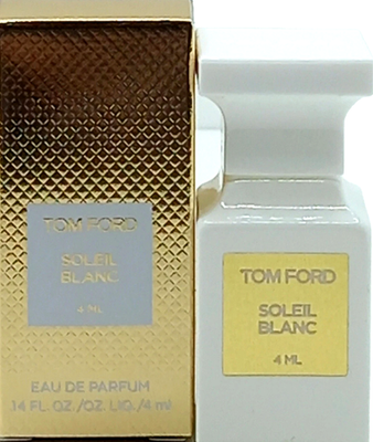 Tom Ford Soleil Blanc Eau De Parfum Mini Splash Unisex 0.14 Oz