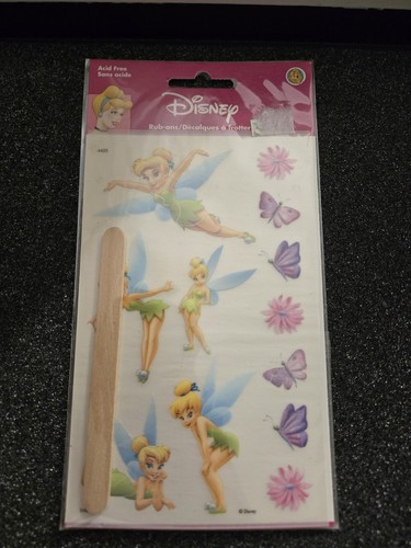 Sandylion Disney Tinkerbell Rub On Transfers Retired New
