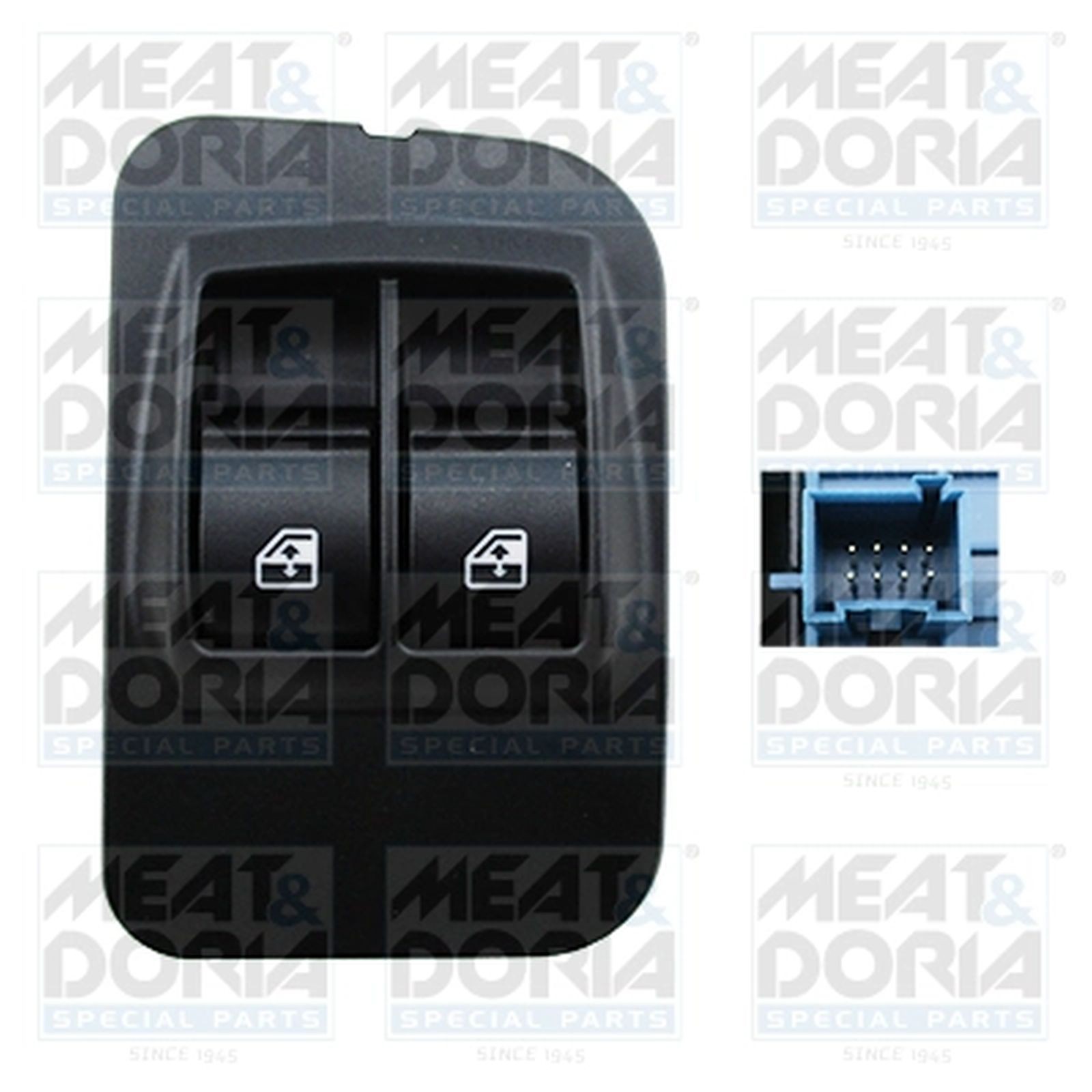 ORIGINAL® Meat - Doria Schalter, Fensterheber Links für Fiat QUBO FIORINO