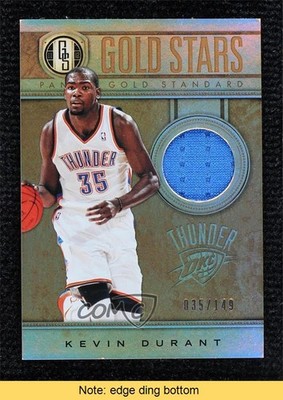 2011-12 Panini Gold Standard Stars Memorabilia 35/149 Kevin Durant #1 READ m9g