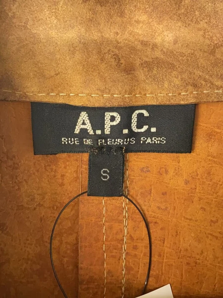 A.P.C. Blouson Jacket Camel S Used - Image 3 of 4
