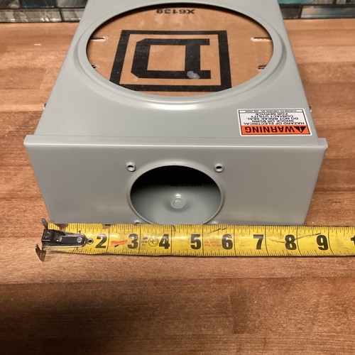 Square D Steel Meter Socket 125AMP Single Phase UT-RS101B-SQD Type 3R Enclosure - Picture 19 of 21