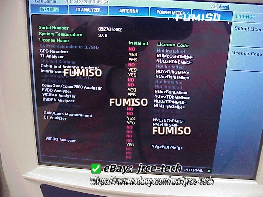 Gencom GC7105A Base Station Analyzer 30MHZ TO 3000MHZ/Spectrum/Sweep/Power Meter