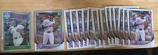 (16) 2025 BOWMAN/CHROME ROY RED RC LOGO KEVIN ALCANTARA MINT RC LOT