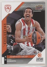 2017-18 Upper Deck Euroleague Exclusives 45/100 Brian Roberts #93 0a2