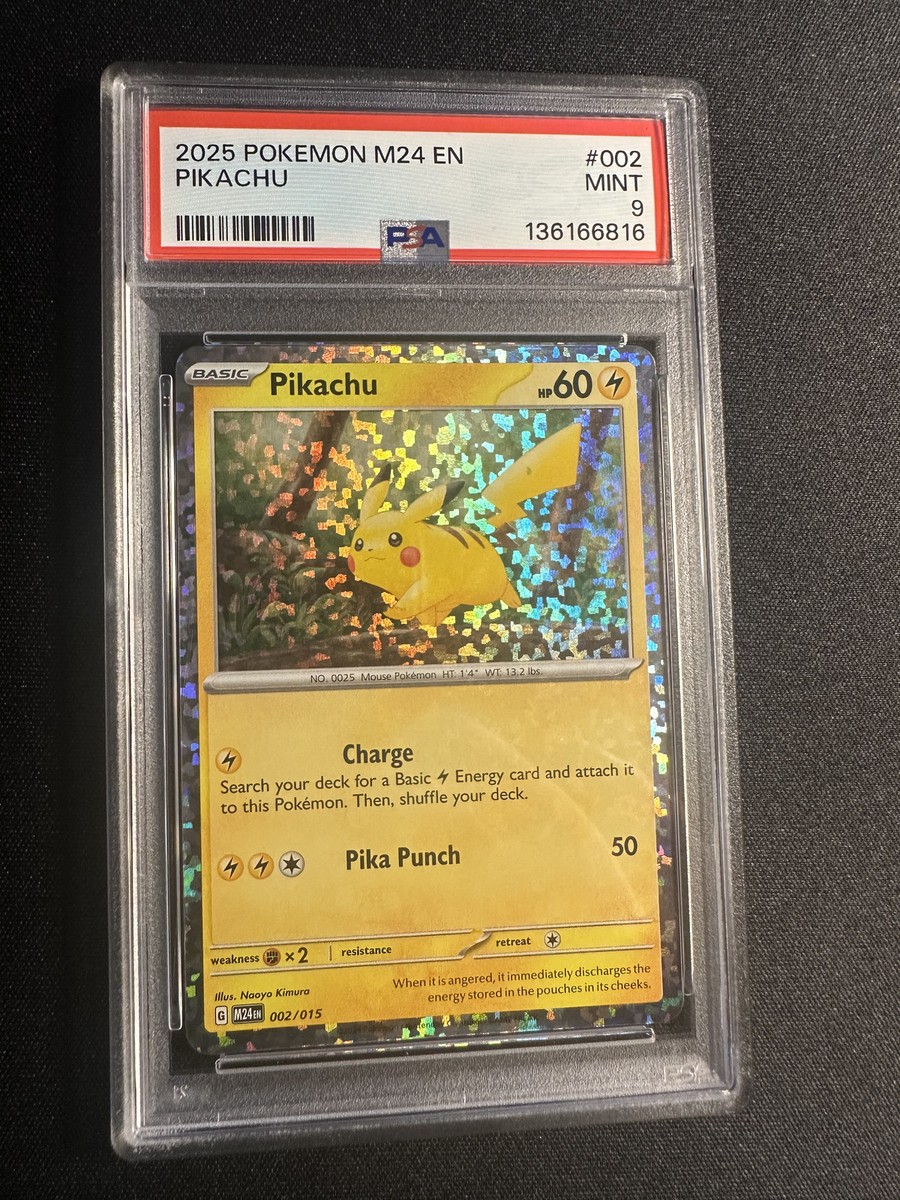 ピカチュウ　2002 MCDONALD'SPIKACHU-HOLO PSA 9 2002 Pikachu PSA 9 - Cardova Japan