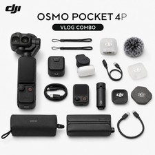 DJI Osmo Pocket Four Pro 4P  Vlog Creator Combo Handheld Stabilizer-In Stock