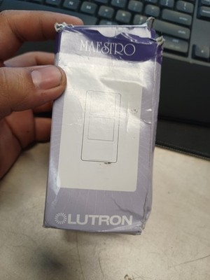 Lutron MS-OPS6-DDV-SW Maestro 6-Amp Single Pole Dual Circuit