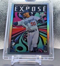 2024 Topps Chrome - Topps Chrome Exposé Mookie Betts #TCE- 5 /10