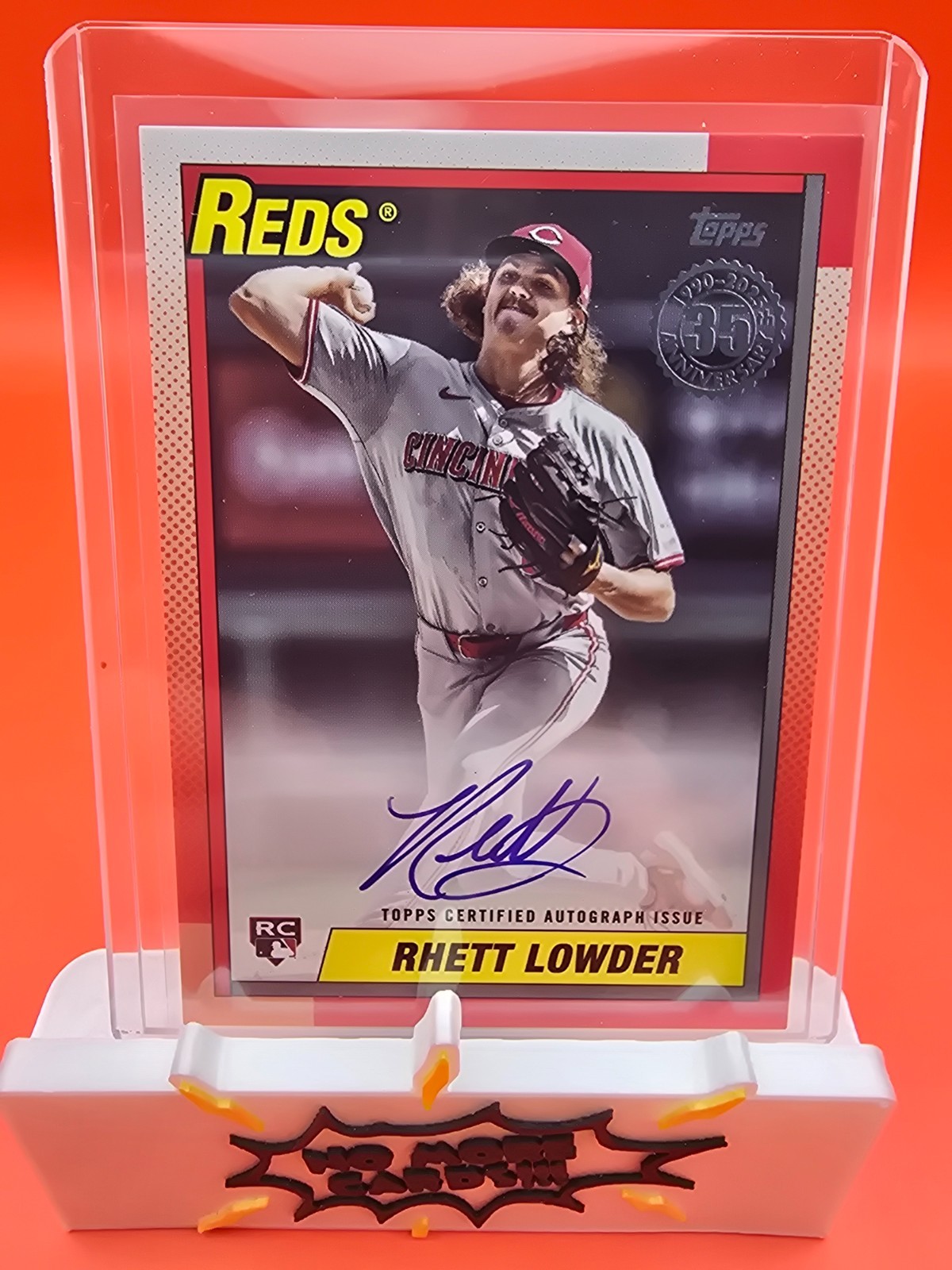2025 Topps Series 2 - 1990 Topps Baseball Autographs Rhett Lowder