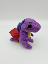 TY Beanie Boo Spectra Dragon Plush Purple Yellow Michaels Exclusive