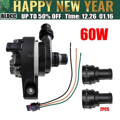 #ad 12V Brushless DC Motor Water Pump PWM Speed Control 60W Automotive Cooling Pump $39.99