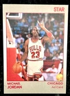 1989-91 Star Michael Jordan Ad Cards - Michael Jordan Gray Border