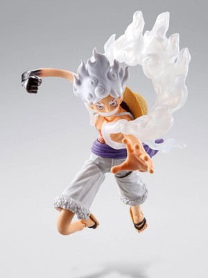 S.H.Figuarts One Piece Actionfigur Monkey D. Luffy Gear 5 Future Island Egghead