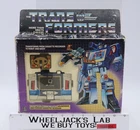 Soundwave & Buzzsaw 100% Complete W/Box & Insert 1984 Vintage G1 Transformers